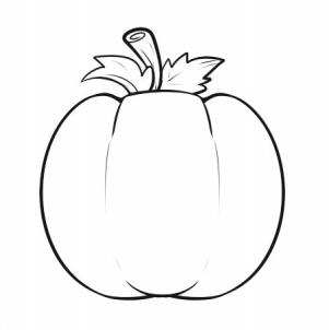301x302 How To Draw How To Draw Pumpkins - Pumpkin Drawing
