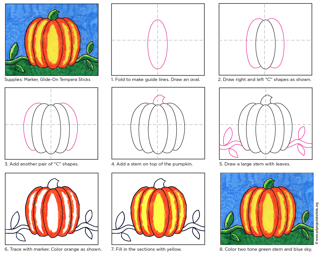 1272x1021 Pumpkin Drawing Kinder Grade Art Projects For Kids - Pumpkin Drawing