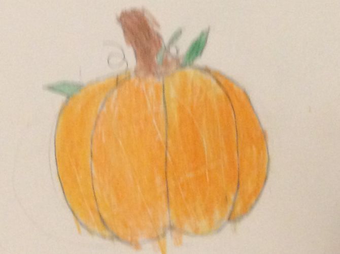 670x500 Ways To Draw A Pumpkin - Pumpkin Drawing