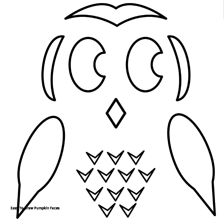 848x837 easy to draw pumpkin faces cute pumpkin drawing - Pumpkin Drawing Easy