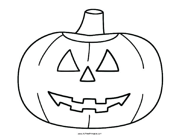 604x467 Pumpkin Free Alphabet Coloring Pages For Kids Unicorn Halloween - Pumpkin Drawing For Kids