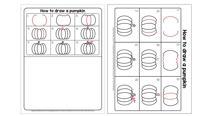 700x387 How To Draw A Pumpkin - Pumpkin Drawing Images