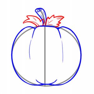 301x302 How To Draw How To Draw Pumpkins - Pumpkin Drawing Images