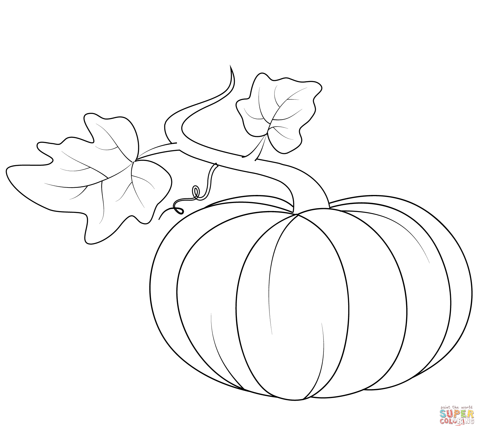 1612x1449 pumpkin coloring pages pumpkins free attachment - Pumpkin Drawing Pages