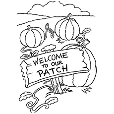 230x230 top free printable pumpkin patch coloring pages online - Pumpkin Drawing Pages