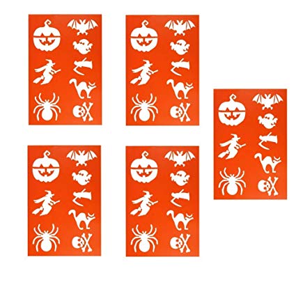 425x425 alasida halloween plastic planner stencils patterns - Pumpkin Drawing Patterns