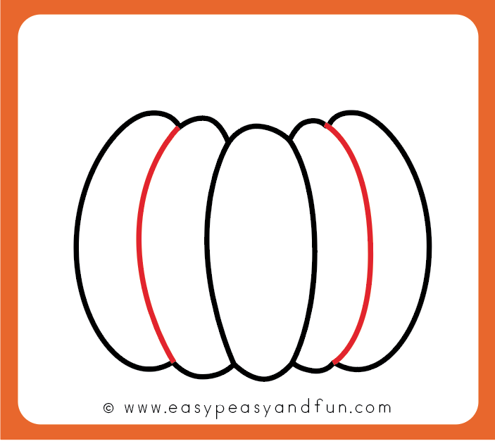 703x627 How To Draw A Pumpkin - Pumpkin Drawing Picture