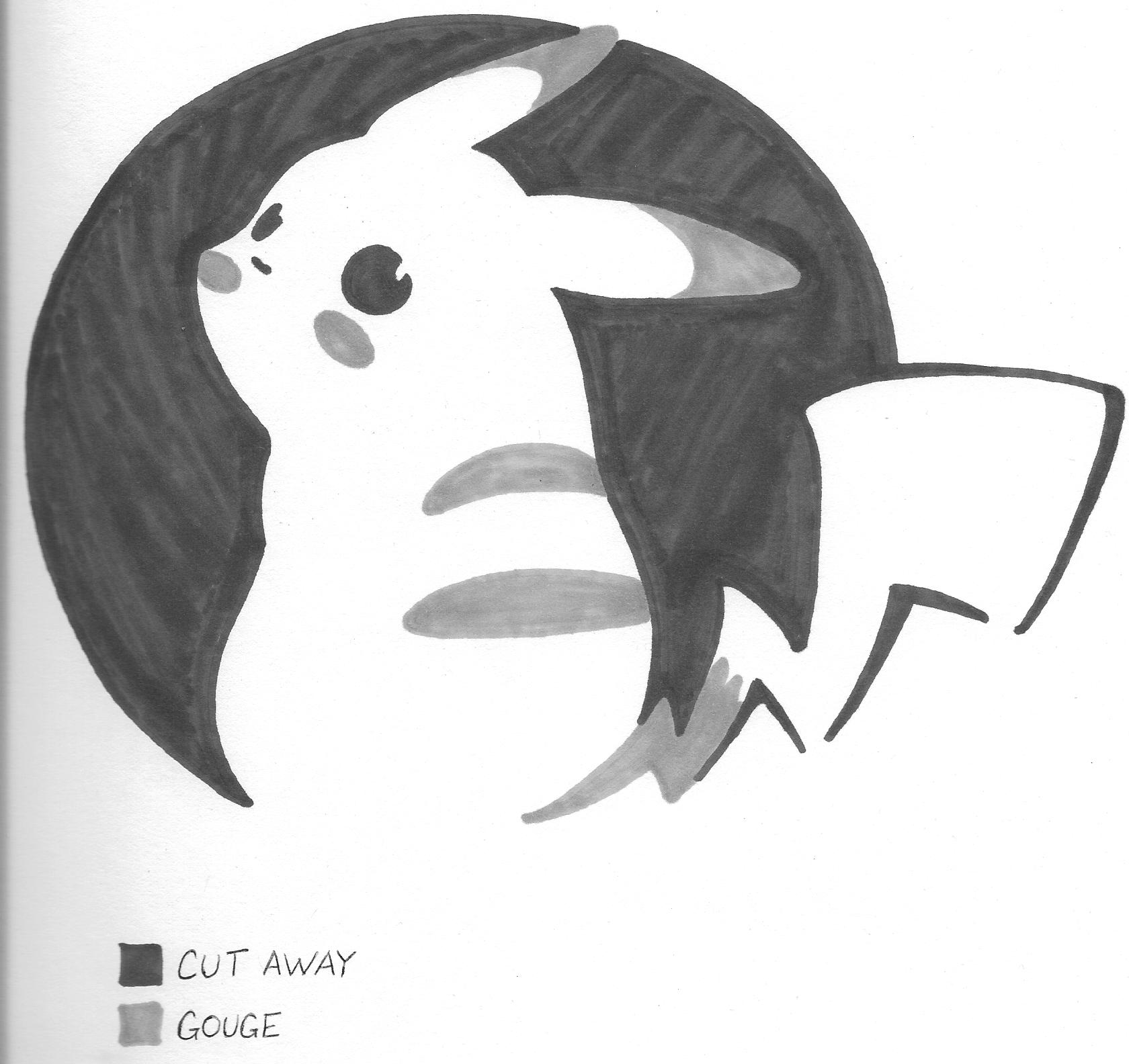 1680x1584 Blurgh! The Thinkgeek Blog - Pumpkin Drawing Template