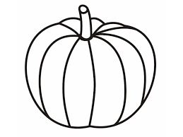 Pumpkin Drawing Template at PaintingValley.com | Explore collection of ...