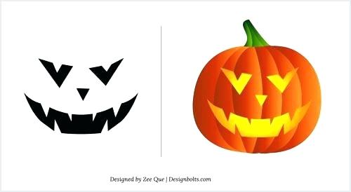 500x274 pumkin design pumpkin carving stencils easy pumpkin nail designs - Pumpkin Drawing Template