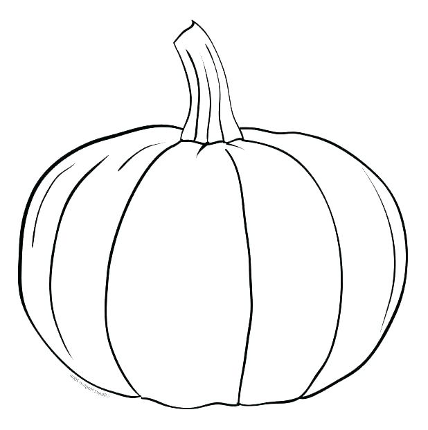 Pumpkin Drawing Template at PaintingValley.com | Explore collection of ...