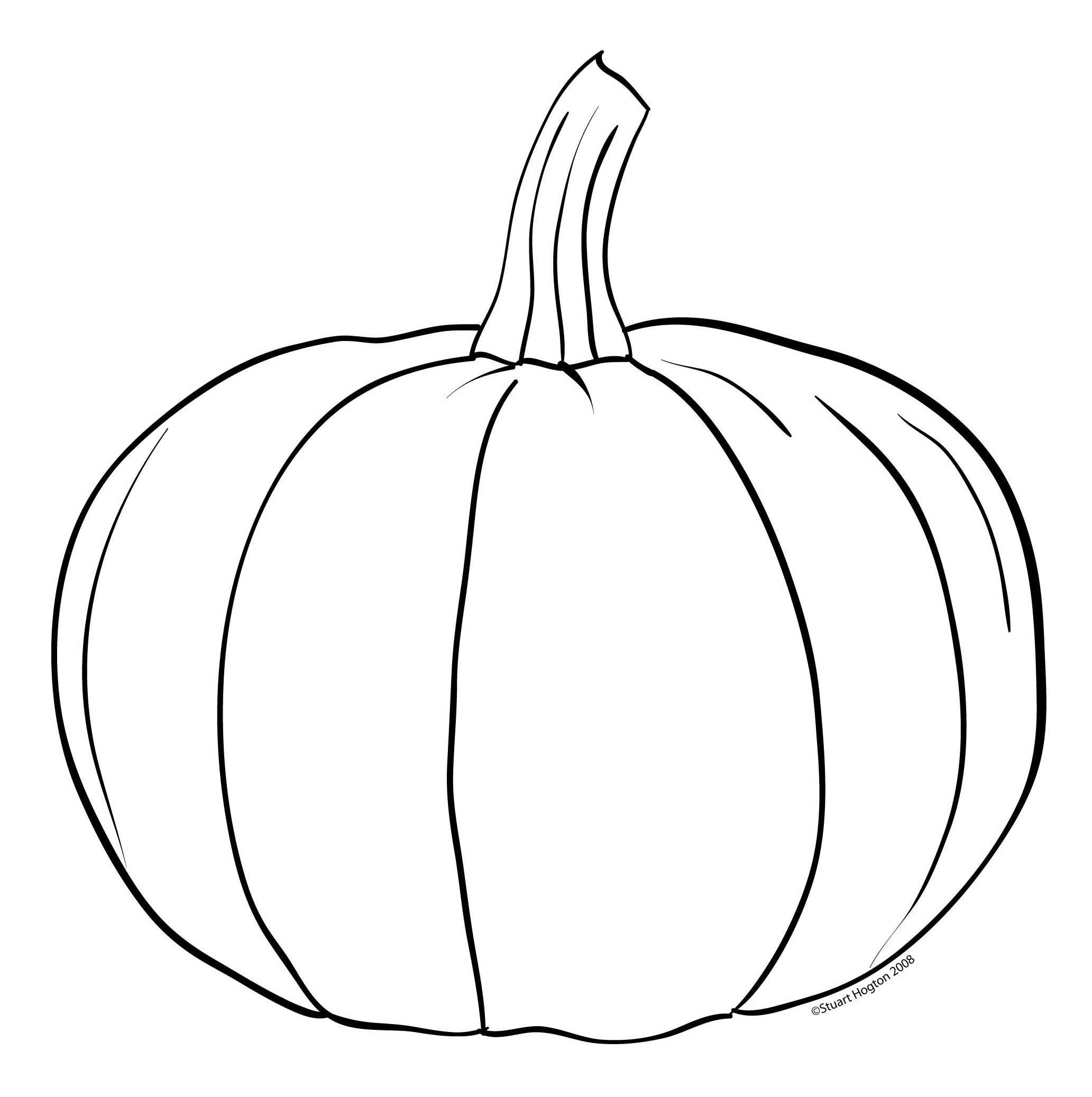 2065x2075 Pumpkin Drawing Free Download - Pumpkin Drawing Template
