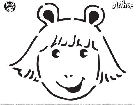 467x359 arthur pumpkin carving templates happy halloween! pbs parents - Pumpkin Drawing Template