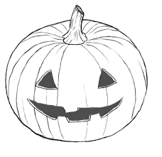228x221 How To Draw A Pumpkin Step - Pumpkin Faces Drawing