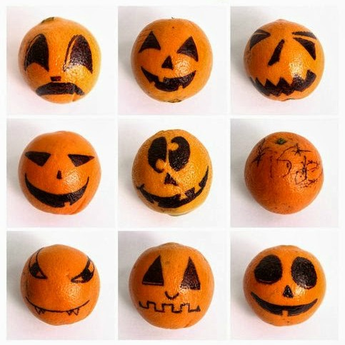 483x483 spooky orange faces danya banya - Pumpkin Faces Drawing