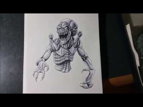 480x360 Drawing Pumpkinhead - Pumpkin Head Drawing