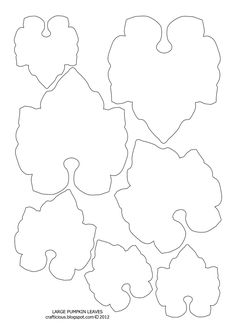236x333 best pumpkin leaves images autumn decorations, autumn, fall - Pumpkin Leaf Drawing