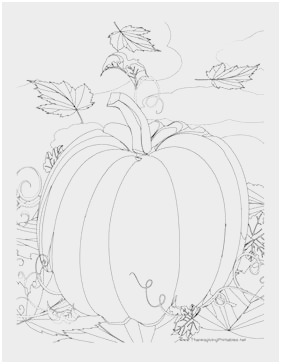 281x364 pumpkin leaves coloring pages luxury ivy vines leaf coloring pages - Pumpkin Leaves Drawing