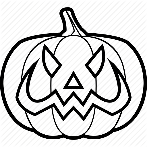 Pumpkin Line Drawing