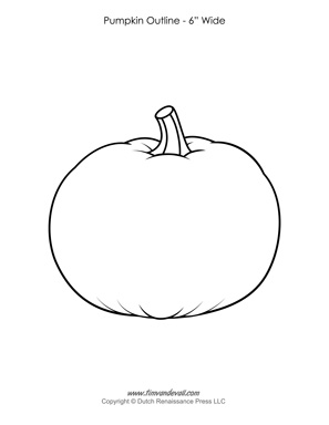 297x384 Pumpkin Outline Clipart Collection - Pumpkin Outline Drawing