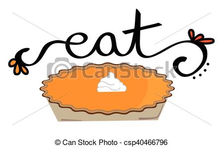 450x296 eat thanksgiving pumpkin pie - Pumpkin Pie Drawing