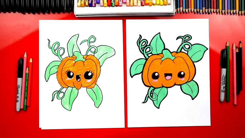 1024x576 Autumn Archives - Pumpkin Plant Drawing