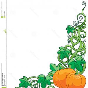 300x300 flower vine drawings border hd border of creeper flower vine plant - Pumpkin Vine Drawing