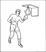 180x203 How Punching Bag Is Made - Punching Bag Drawing