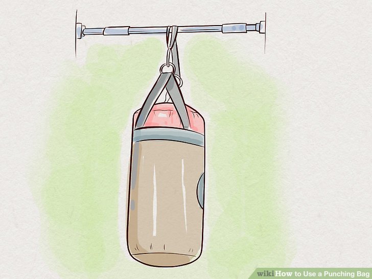 728x546 How To Use A Punching Bag - Punching Bag Drawing