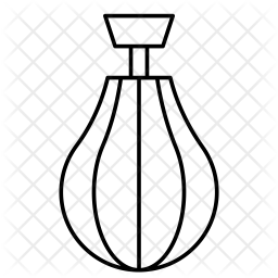 256x256 Punching Bag Icon Of Line Style - Punching Bag Drawing