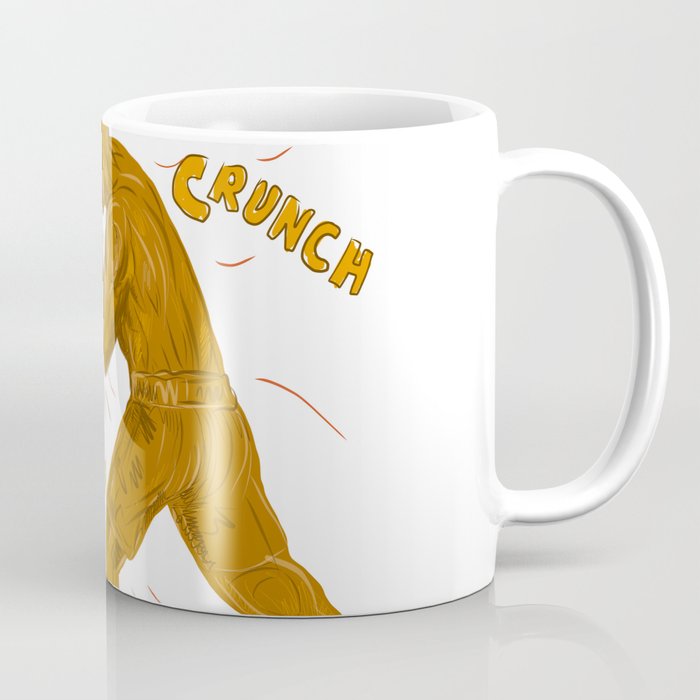 700x700 Boxer Hitting Punching Bag Drawing Coffee Mug - Punching Bag Drawing