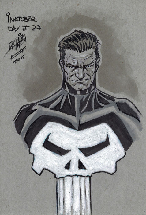 The Punisher - Punisher Drawing. 