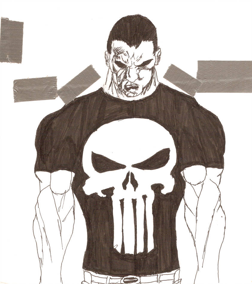 0. The Punisher Drawing. 