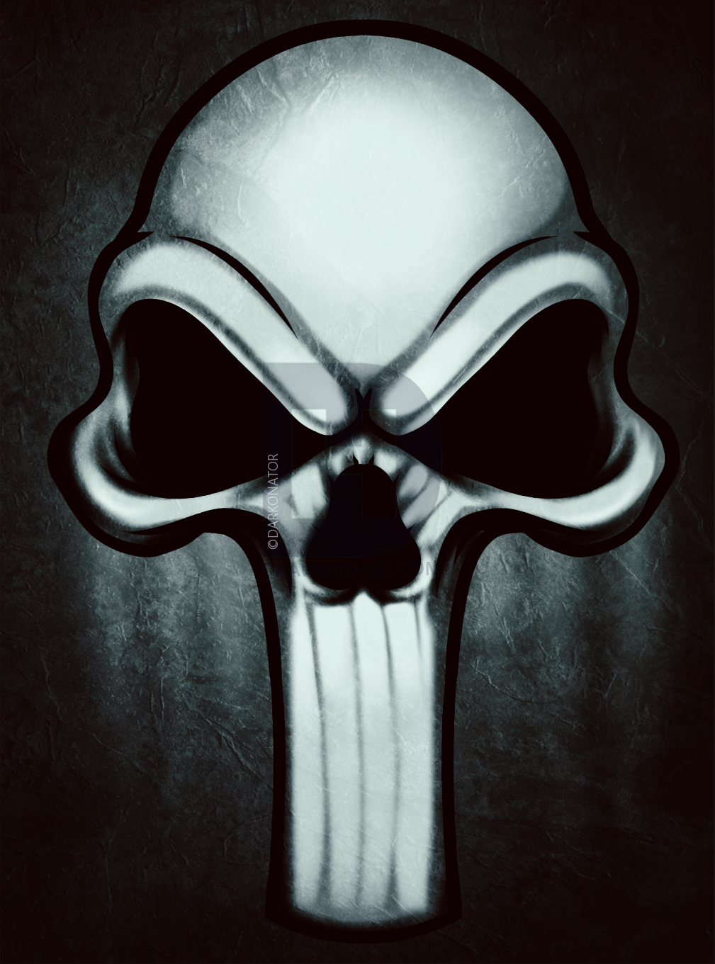 1009x1361 how to draw a punisher skull tattoo, step - Punisher Skull Drawing