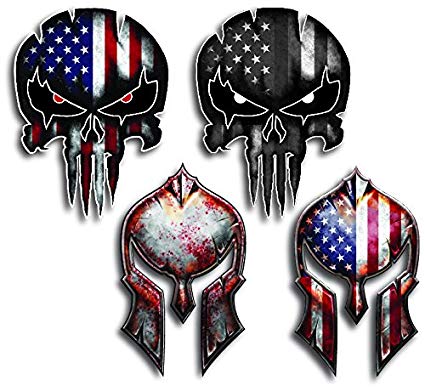 425x391 variety pack of spartan helmet punisher skull molon - Punisher Skull Drawing