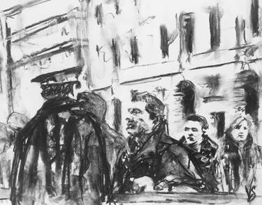 375x294 Crime And Punishment Drawings For Sale Saatchi Art - Punishment Drawings