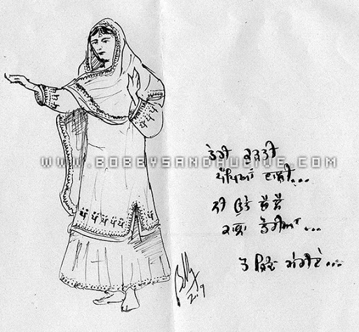 512x474 Minute Doodles My Traditional Digital Art A Portfolio - Punjabi Drawing