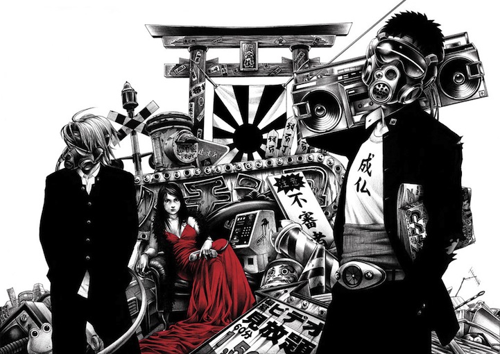 721x510 punk rock japanese pop art - Punk Rock Drawings