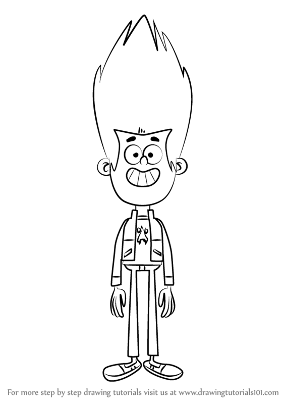 567x800 Learn How To Draw Joey Felt From Atomic Puppet - Puppet Drawing