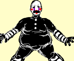 300x250 Puppet - Puppet Fnaf Drawing