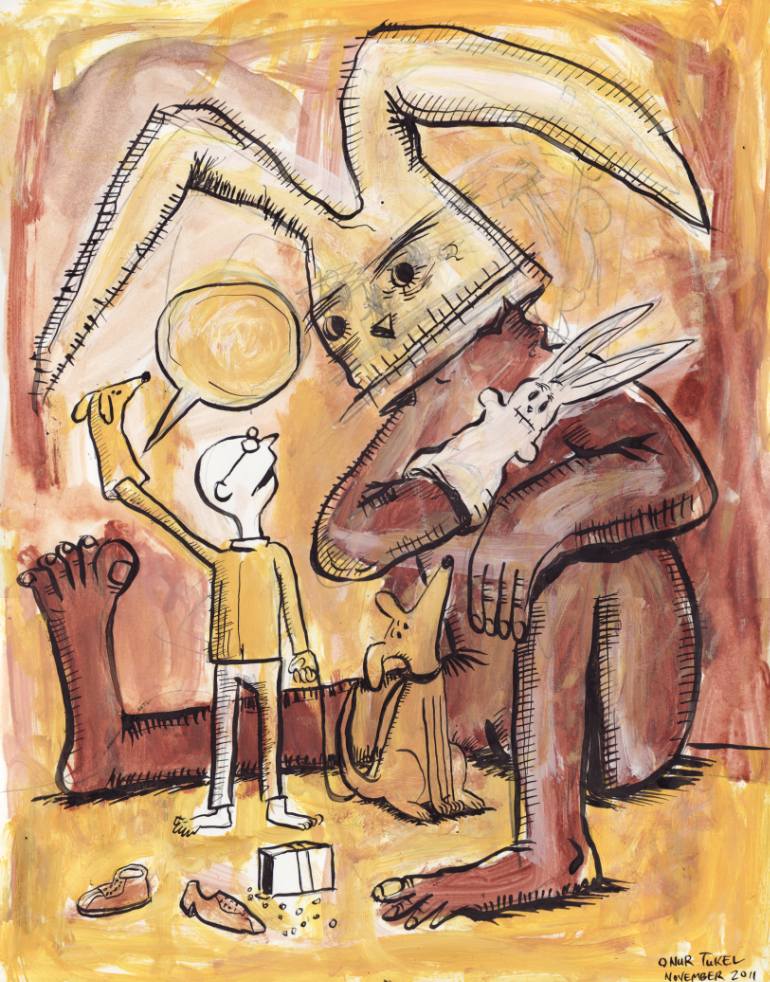 770x982 puppet show drawing - Puppet Show Drawing