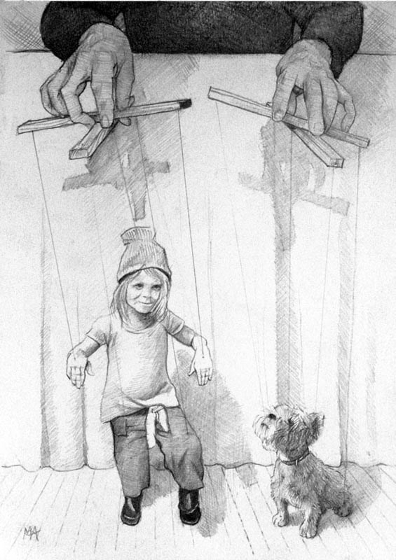 Puppet Show Drawing at Explore collection of