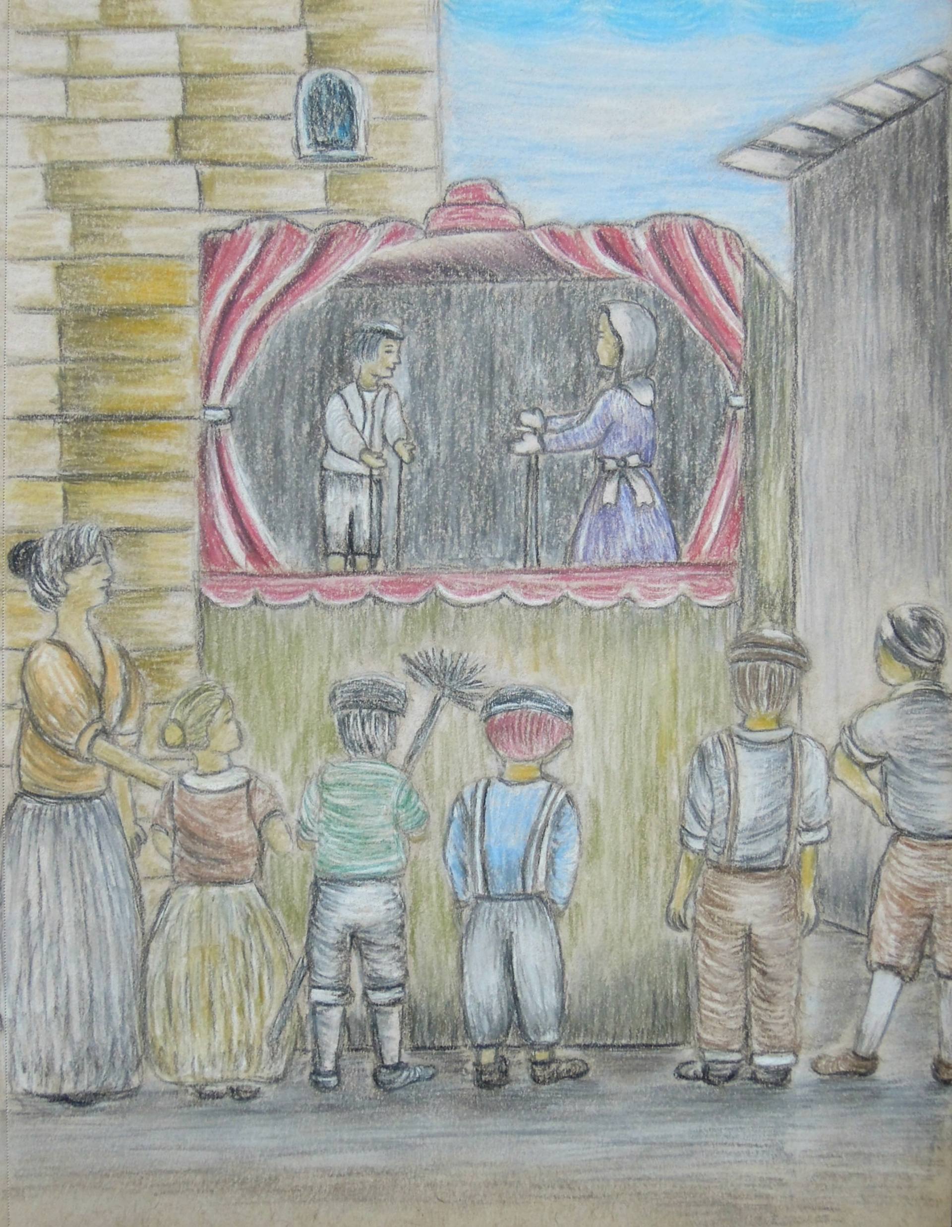 Puppet Show Drawing at Explore collection of