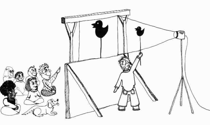 Puppet Show Drawing at Explore collection of