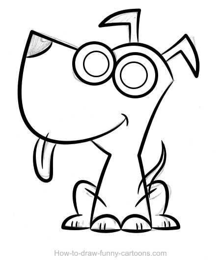 450x551 Puppy Drawing - Puppy Drawing Step By Step