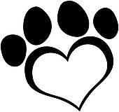 170x160 dog paw print clip art royalty free dog paw print clipart - Puppy Paw Drawing