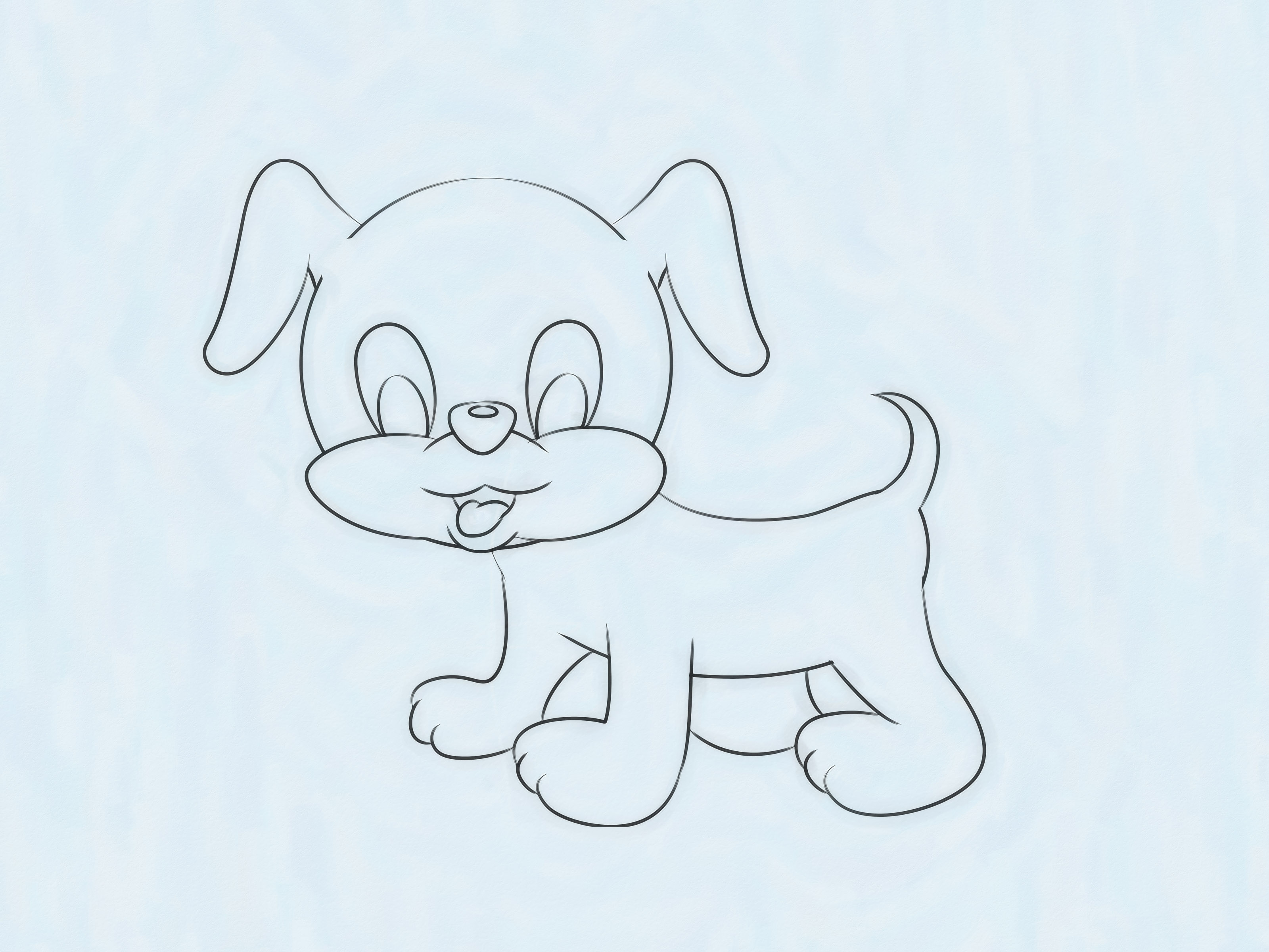 3200x2400 Ways To Draw A Cute Puppy - Puppy Step By Step Drawing