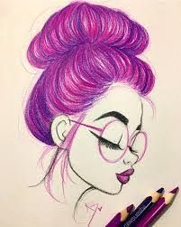 201x251 image result for christina lorre' rihanna purple drawings, art - Purple Drawings