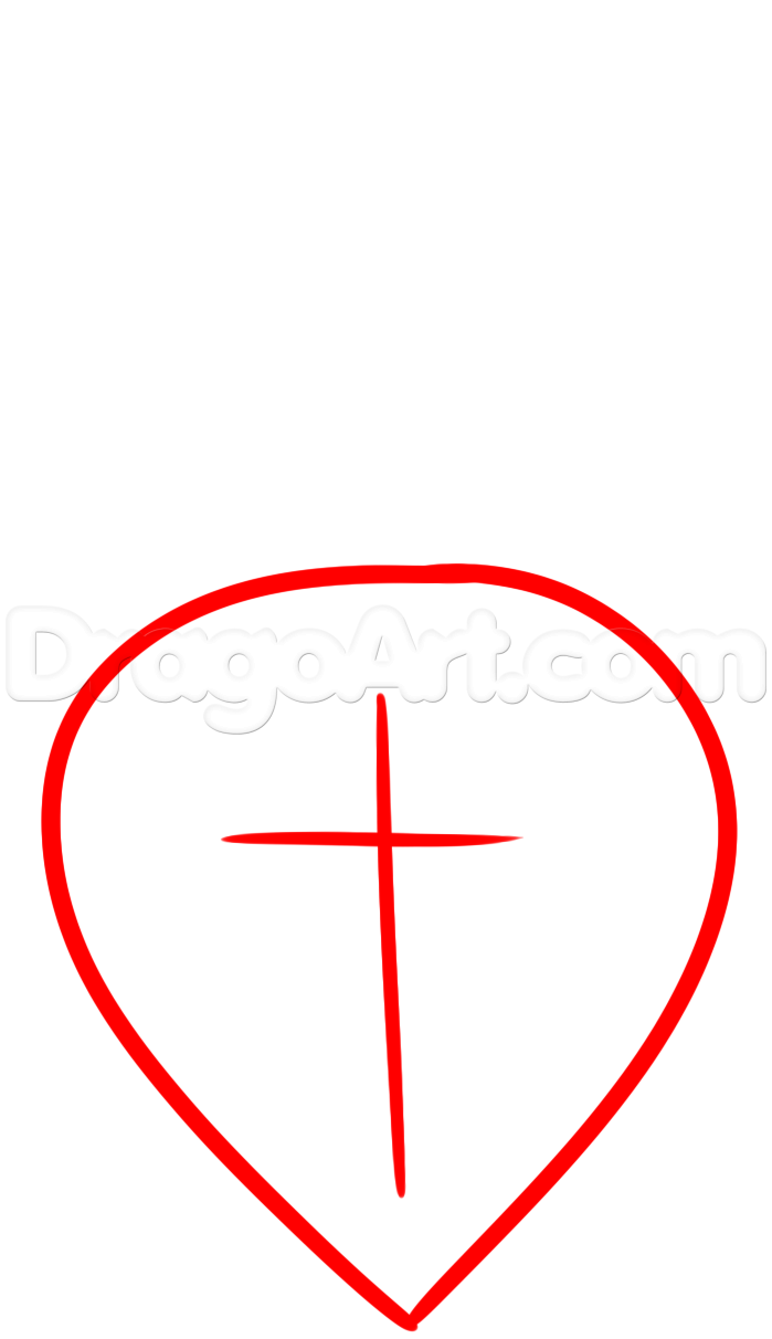 699x1212 drawing the purple heart medal, step - Purple Heart Medal Drawing