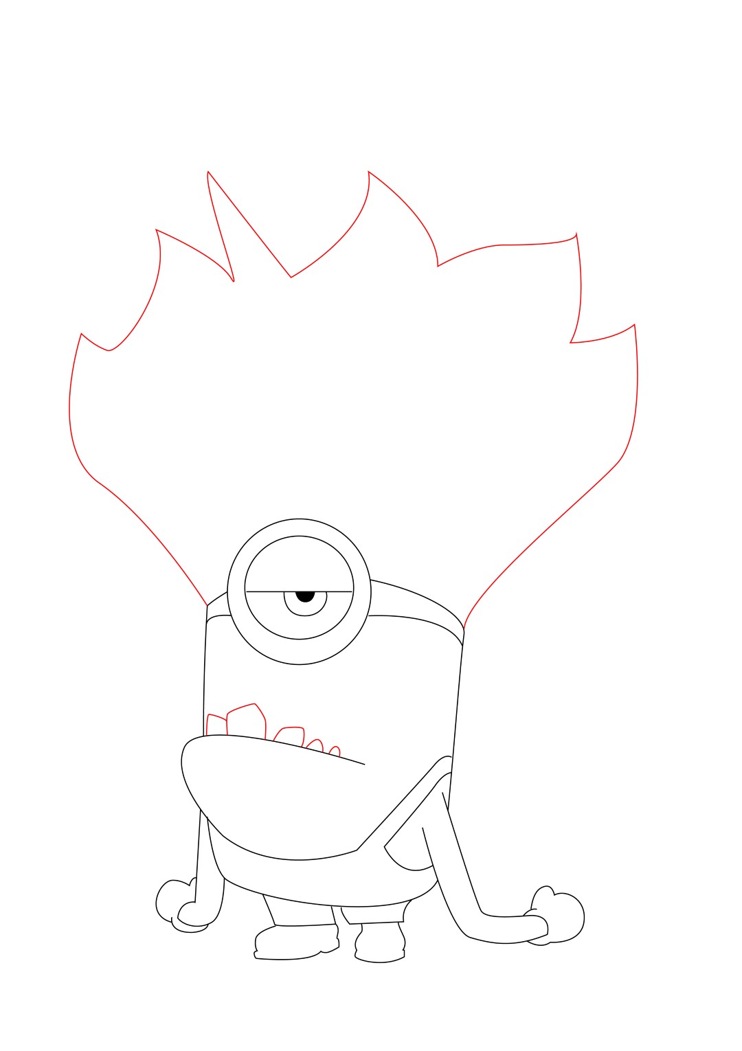 Purple Minion Drawing at Explore collection of